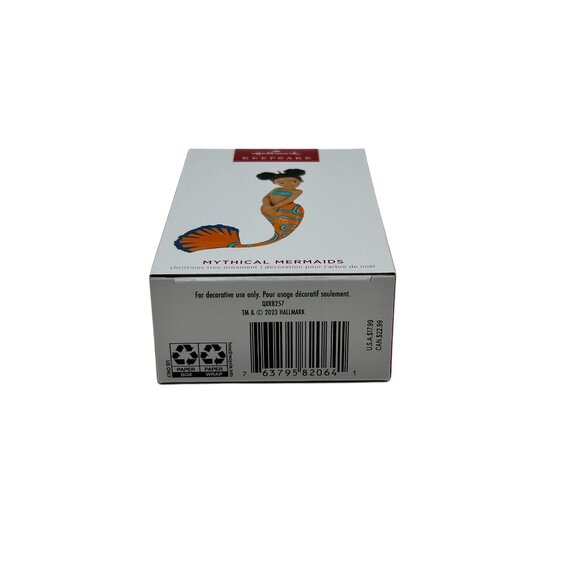 Hallmark Keepsake Mythical Mermaids 2023 1st Series Christmas Ornament NIB - Picture 7 of 7